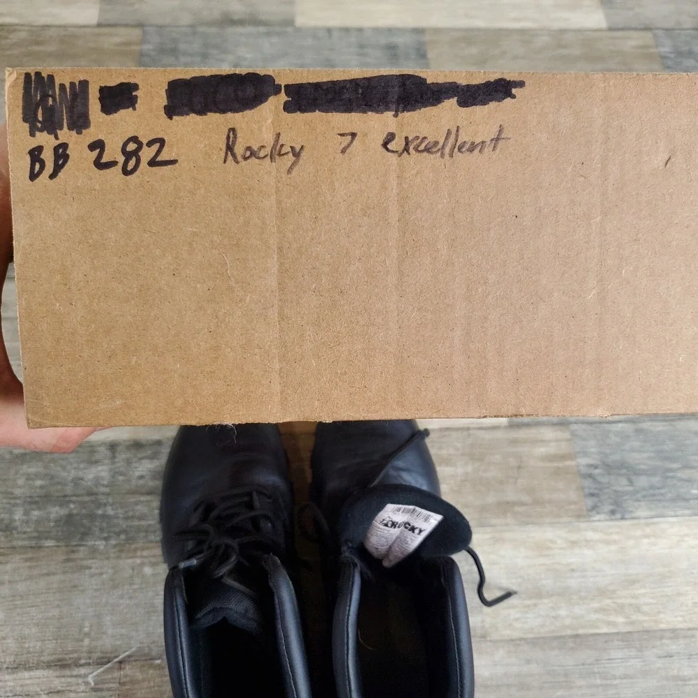 Rocky Mens Alpha‎ Force Boots Mens Sz 7 Composite Toe Waterproof Tactical